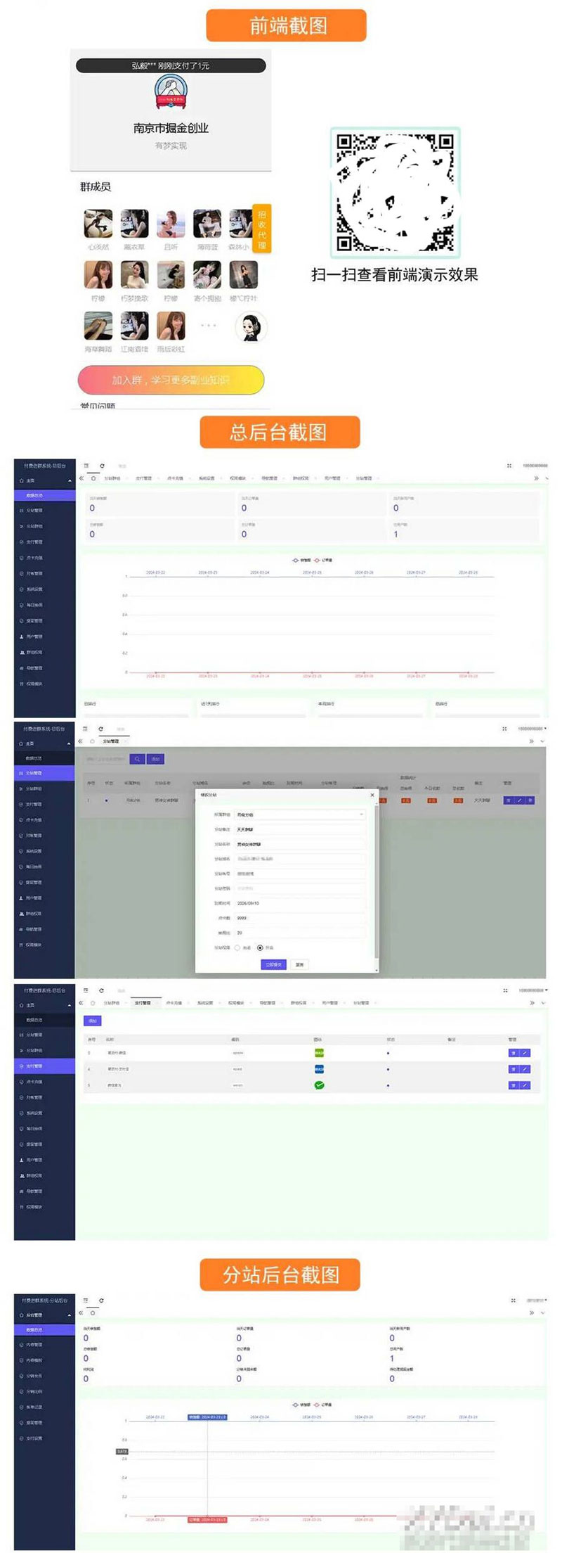 2024最新修复版独立付费进群系统源码全开源+详细搭建教程插图